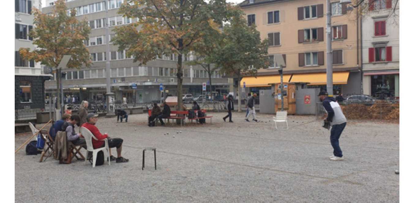 Skaters and daily users of the square