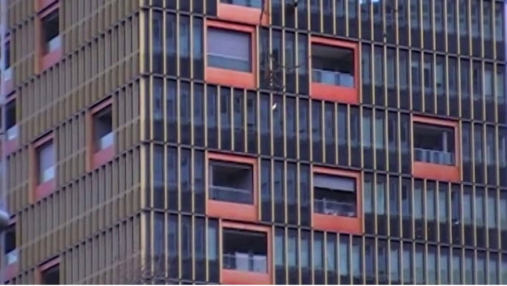 Facade grid of a Seebach tower